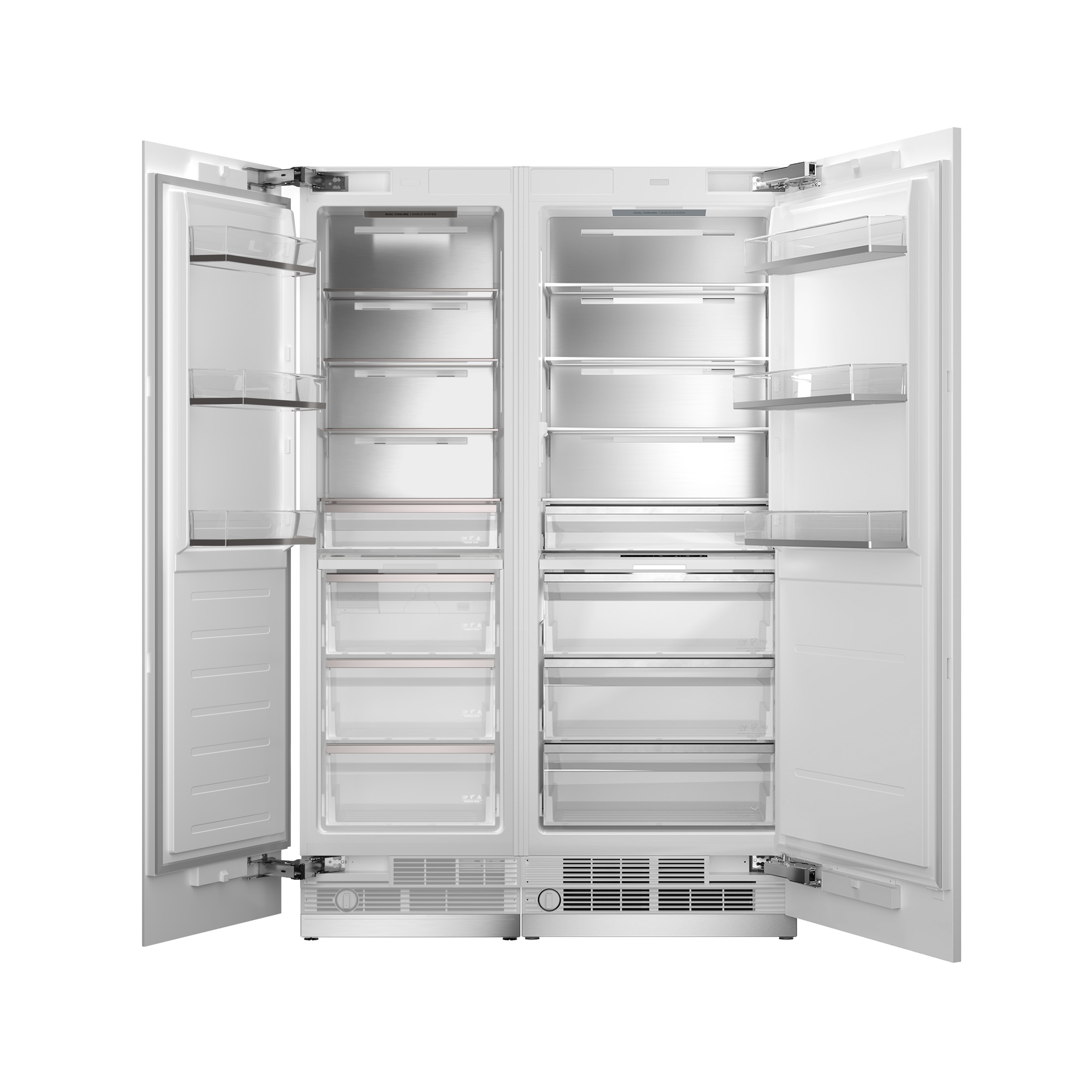 ΨΥΓΕΙΟΚΑΤΑΨΥΚΤΗΣ BERTAZZONI RFL6075S5FPNS | ΕΝΤΟΙΧΙΖΟΜΕΝΟΣ SIDEbySIDE | PREMIUM SLOT-IN